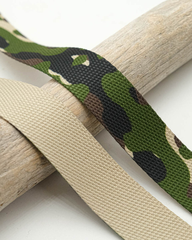 Sangle Fantaisie Motif Camouflage