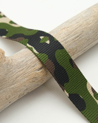 Sangle Fantaisie Motif Camouflage