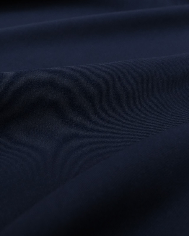 Coupon - Viscose serge Bleu marine foncé Louise - 10cm