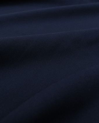 Coupon - Viscose serge Bleu marine foncé Louise - 10cm