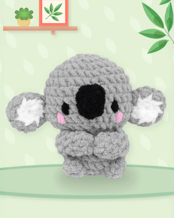 Kit de Crochet Amigurumi Dozy Le Koala - DMC