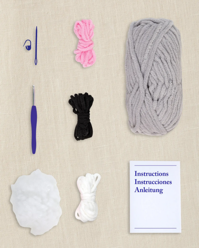 Kit de Crochet Amigurumi XL Dozy Le Koala - DMC - Mercerine