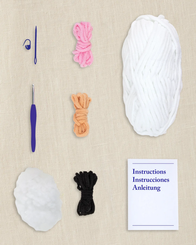 Kit de Crochet Amigurumi XL Luna Le Chat - DMC - Mercerine