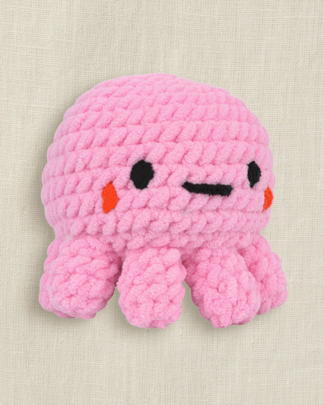 Kit de Crochet Amigurumi XL Ollie La Pieuvre - DMC - Mercerine