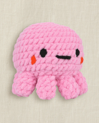 Kit de Crochet Amigurumi XL Ollie La Pieuvre - DMC - Mercerine