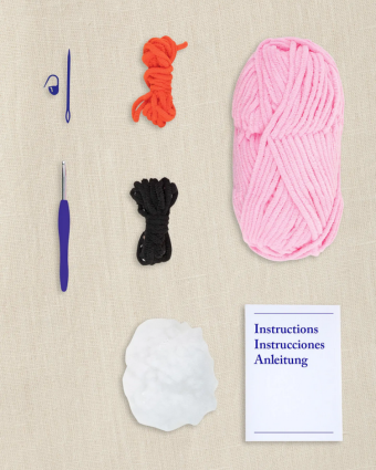 Kit de Crochet Amigurumi XL Ollie La Pieuvre - DMC - Mercerine