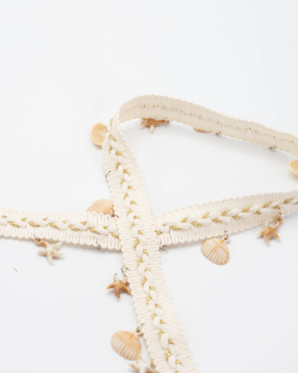 Frange Coquillage Etoile - Mercerine