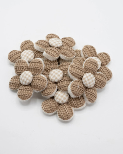 Patch Mini Fleur Fourrure