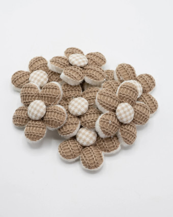 Patch Mini Fleur Fourrure