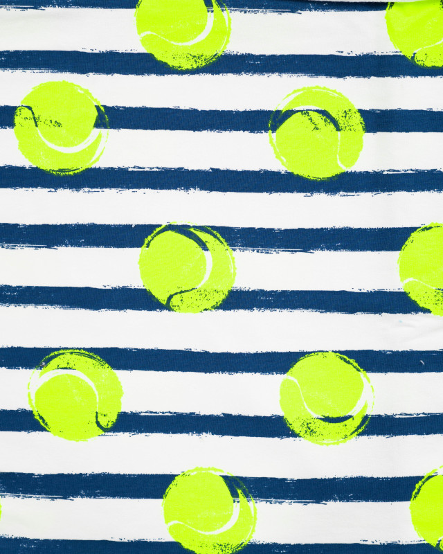 Tissu Jersey French Terry Tennis Fluo - Mercerine