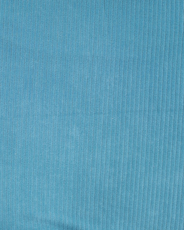Tissu Mini Eponge Bleu à Rayures - Mercerine