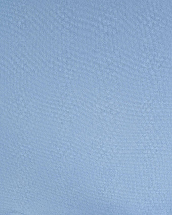 Maille Coton Légère Unie Bleu Ciel - Mercerine