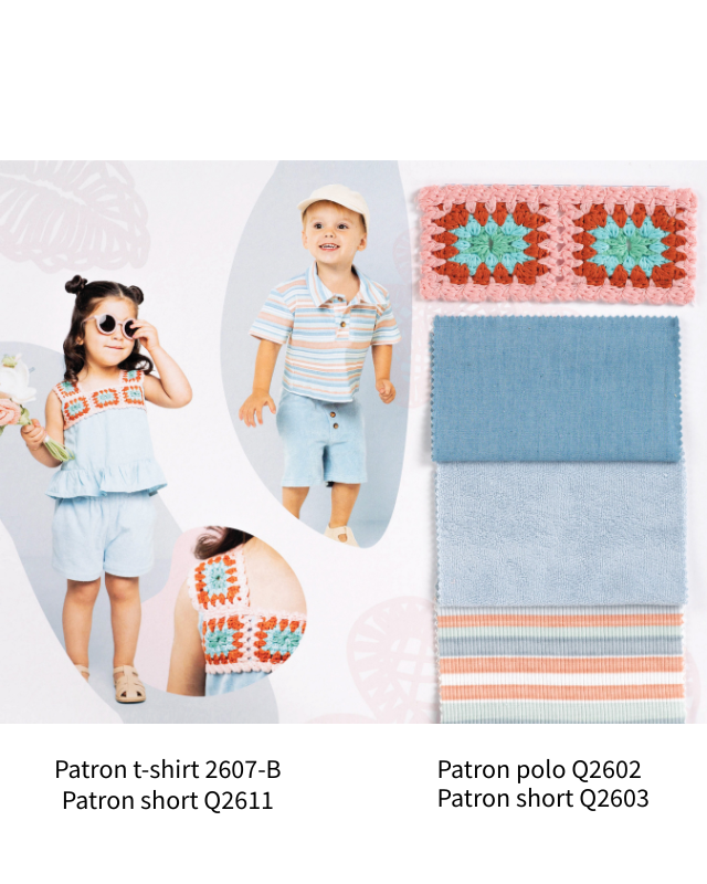 Magazine Qjutie - 18 Patrons de Couture Enfant - Mercerine