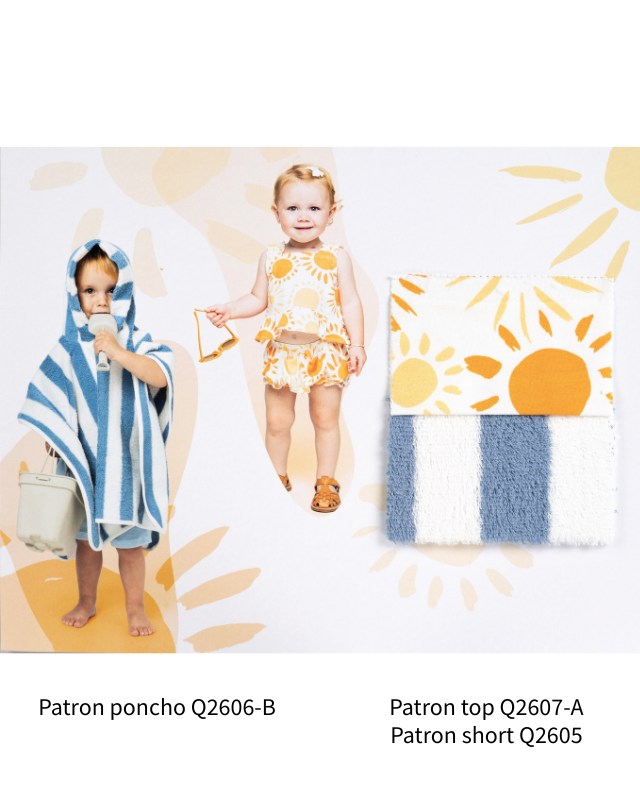 Magazine Qjutie - 18 Patrons de Couture Enfant - Mercerine