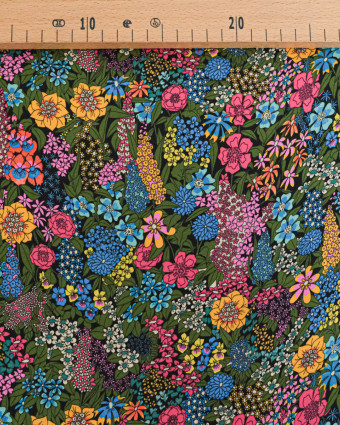 Tissu Liberty Fabrics@ Viscose Ecovero Bickington Ciara Vert - Mercerine