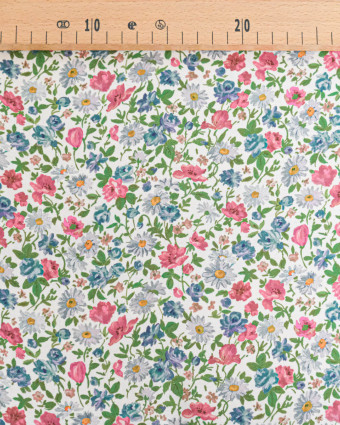 Tissu Liberty Fabrics@ Viscose Ecovero Oakshott Rosy Pop Rose - Mercerine