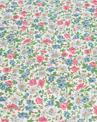Tissu Liberty Fabrics@ Viscose Ecovero Oakshott Rosy Pop Rose - Mercerine