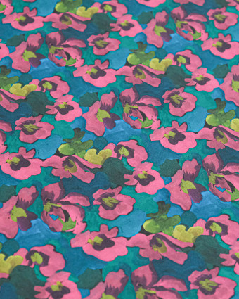 Tissu Liberty Fabrics@ Viscose Ecovero Oakshott Jemma Rose - Mercerine