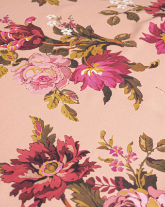 Tissu Liberty Fabrics@ Viscose  Weymouth Stately Kristina Rose - Mercerine