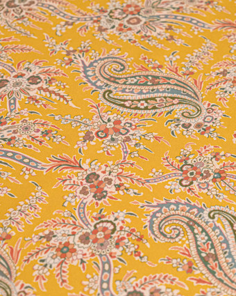 Tissu Liberty Fabrics@ Viscose Weymouth Paisley Tree Ocre - Mercerine