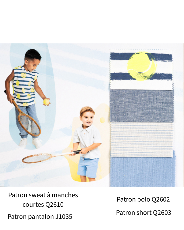 Magazine Qjutie - 18 Patrons de Couture Enfant - Mercerine