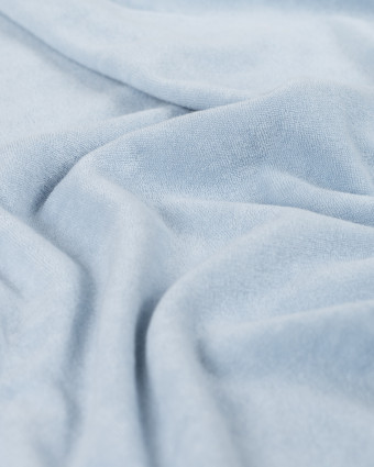 Tissu Mini Eponge Baby Blue Uni - Mercerine