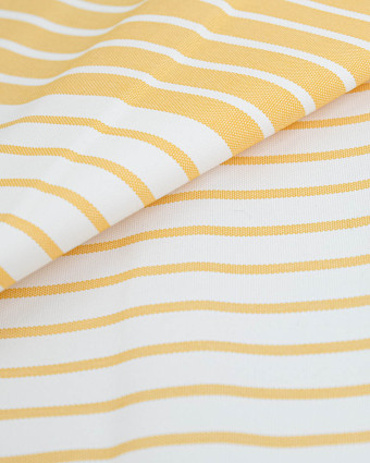 Toile transat anti UV Rayée Jaune