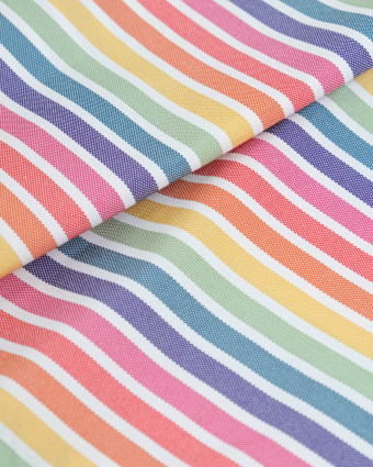 Toile transat anti UV Rayée Multicolore