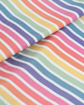 Toile transat anti UV Rayée Multicolore
