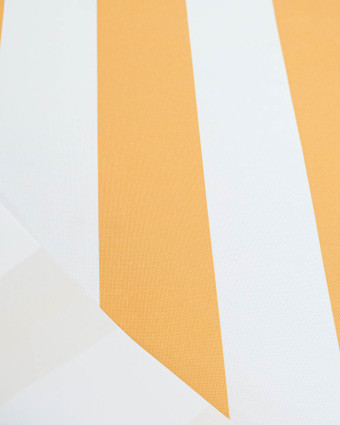 Tissu Extérieur Rayures Anti UV Jaune - Mercerine