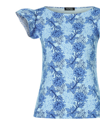 Patron Top Burda 5629 - Mercerine