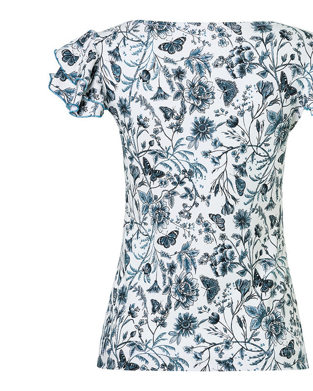 Patron Top Burda 5629 - Mercerine