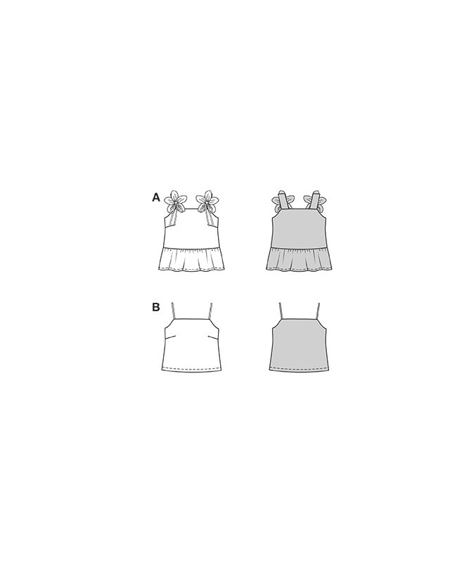 Patron Top Burda 5638 - Mercerine
