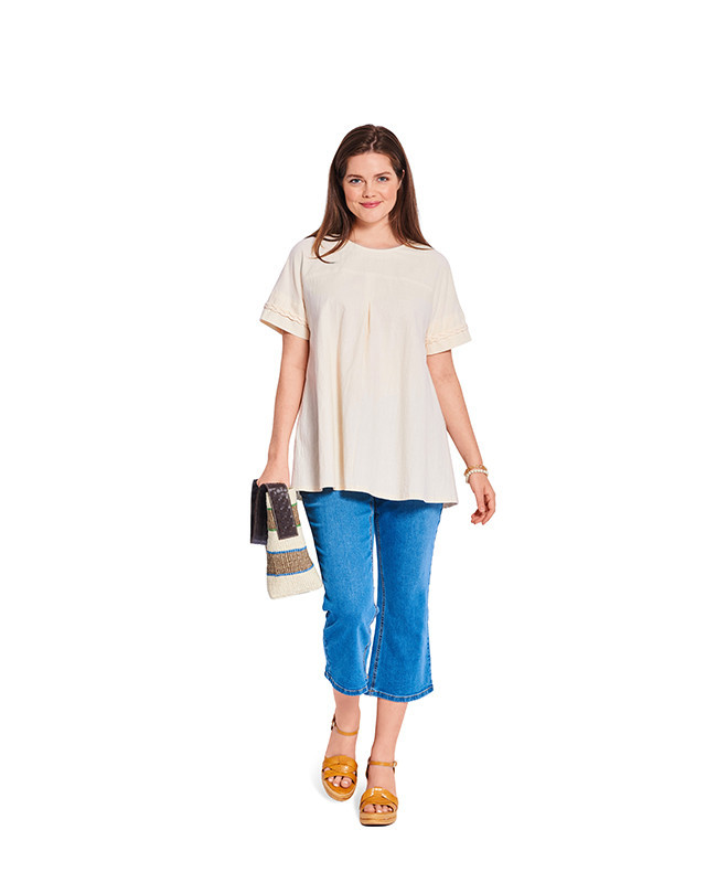 Patron Robe et chemisier Burda 5639 - Mercerine