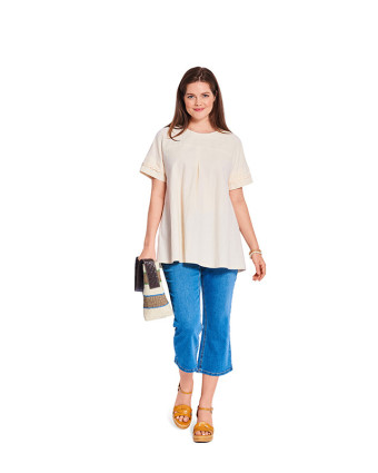 Patron Robe et chemisier Burda 5639 - Mercerine