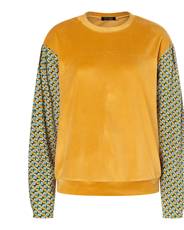 Patron Sweat-shirt Burda 5650 - Mercerine