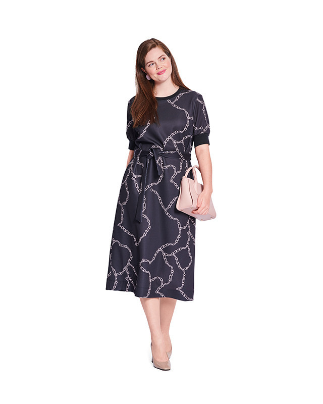 Patron Robe et t-shirt Burda 5651 - Mercerine