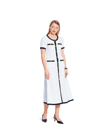 Patron Robe & Cardigan Burda 5652 - Mercerine
