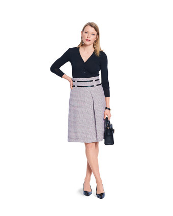 Patron Jupe Burda 5653 - Mercerine