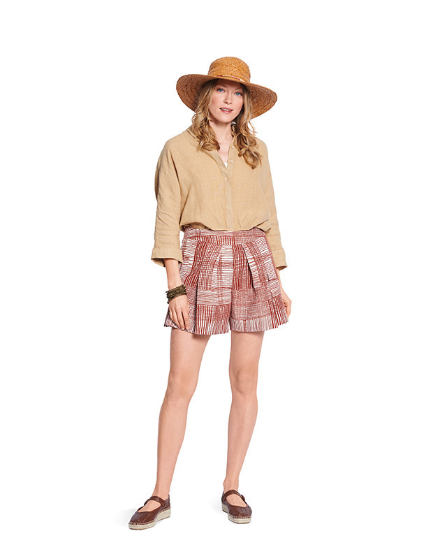 Patron Pantalon Short Burda 5654 - Mercerine