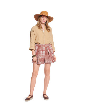 Patron Pantalon Short Burda 5654 - Mercerine
