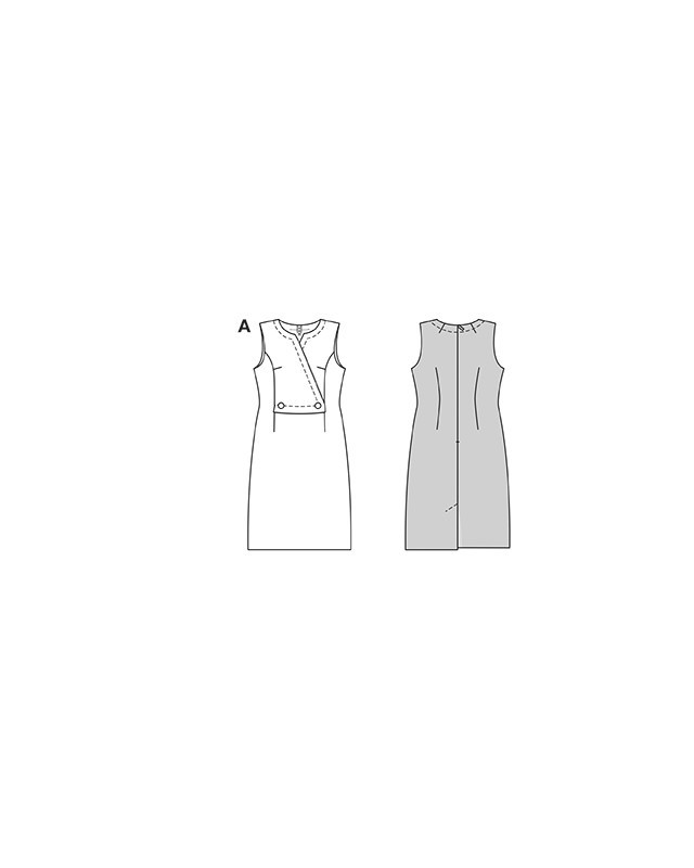 Patron Robe Burda 5659 - Mercerine