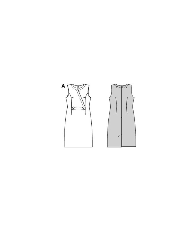 Patron Robe Burda 5659 - Mercerine