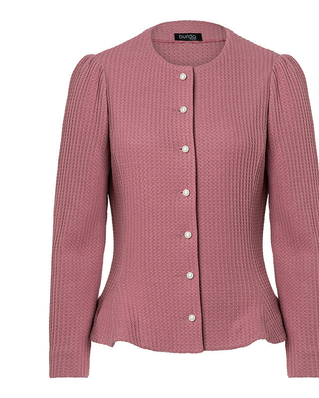 Patron Cardigan Burda 5667 - Mercerine