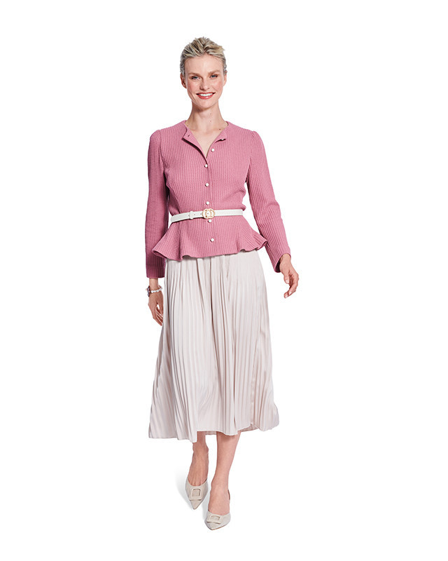 Patron Cardigan Burda 5667 - Mercerine