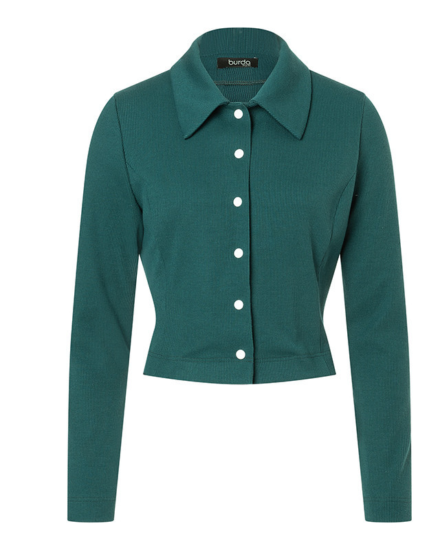 Patron Cardigan Burda 5667 - Mercerine