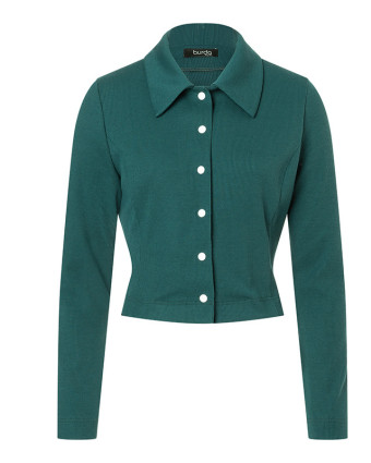 Patron Cardigan Burda 5667 - Mercerine