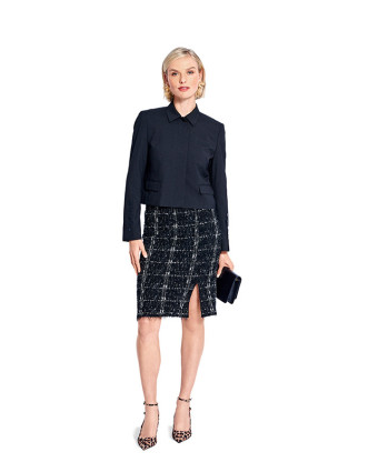 Patron Veste Burda 5671 - Mercerine