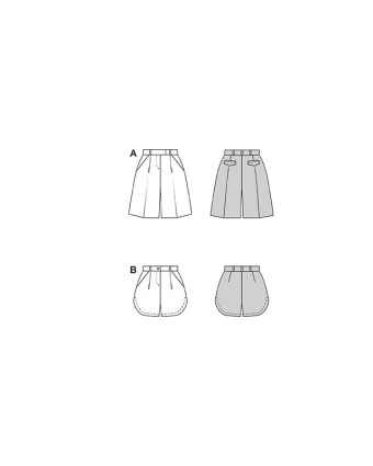 Patron Short Burda 5672 - Mercerine