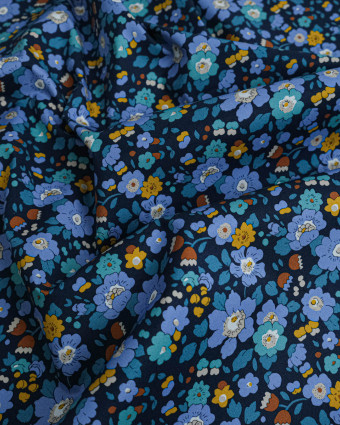 Tissu Liberty Fabrics@ Gabardine Betsy Meadow - Mercerine